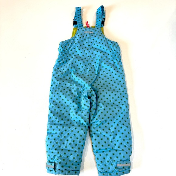 Hanna Andersson Winterwear Snow Overalls - Size 100 Girls US 4 Floral Print - Picture 16 of 16